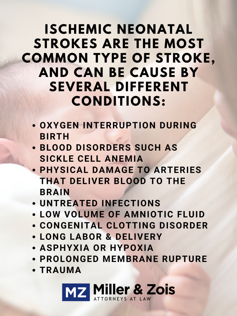 Ischemic neonatal stroke